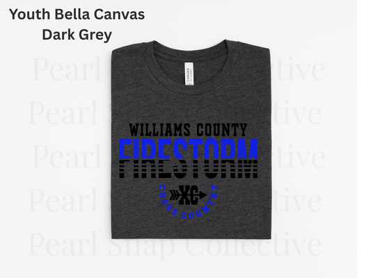 WC CC - Youth Bella Tee - Dark Grey