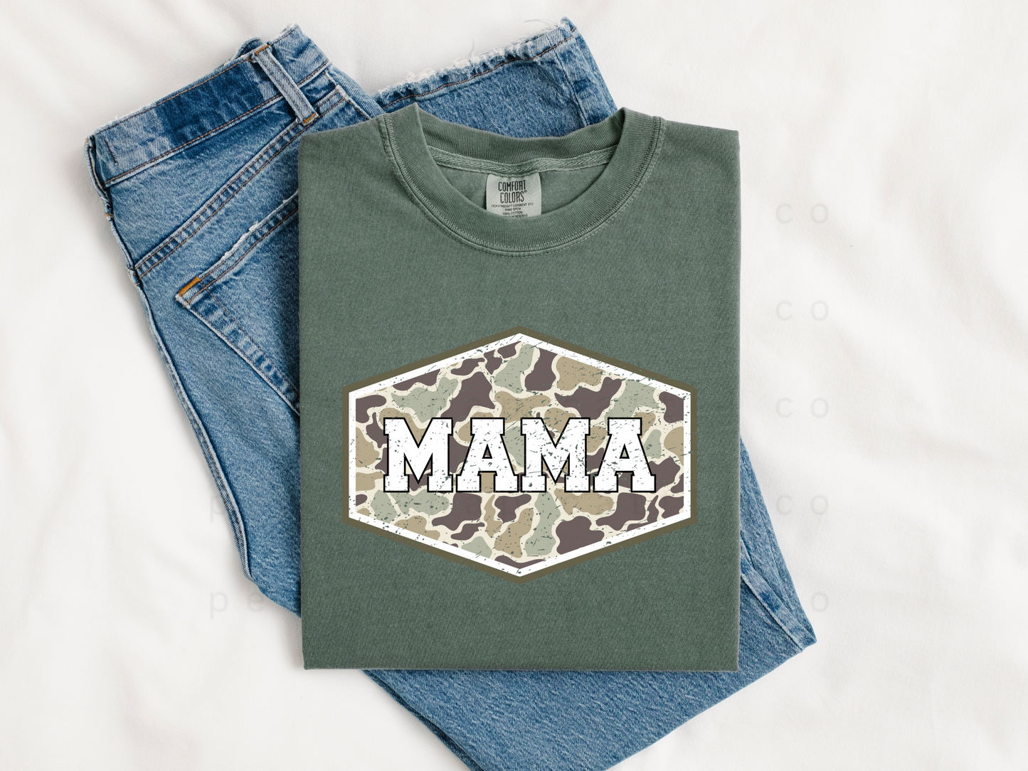 Retro Camo- Mama