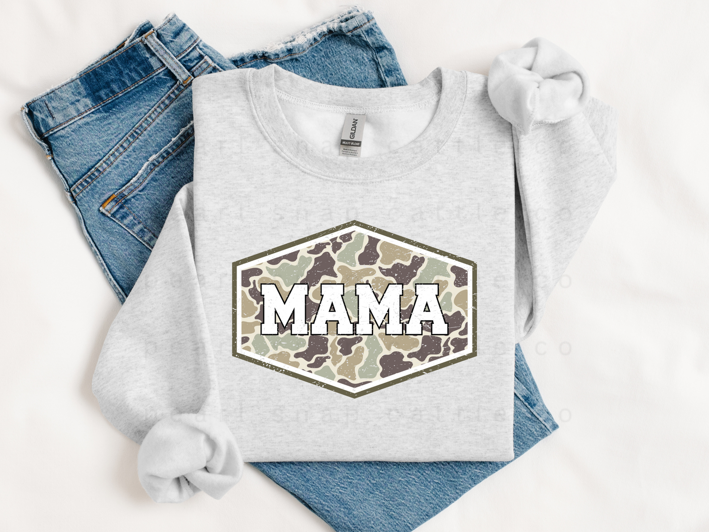 Retro Camo- Mama