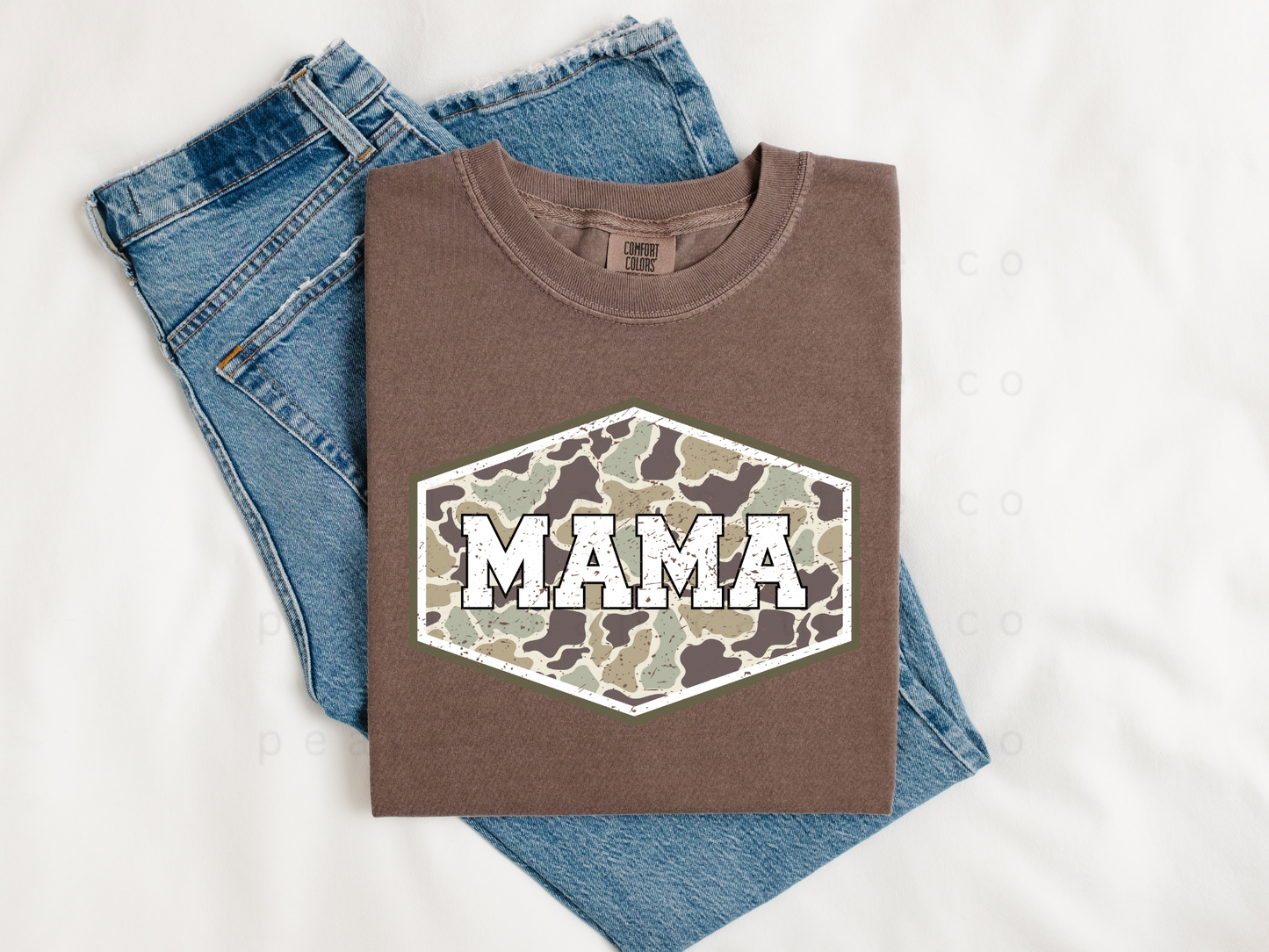 Retro Camo- Mama