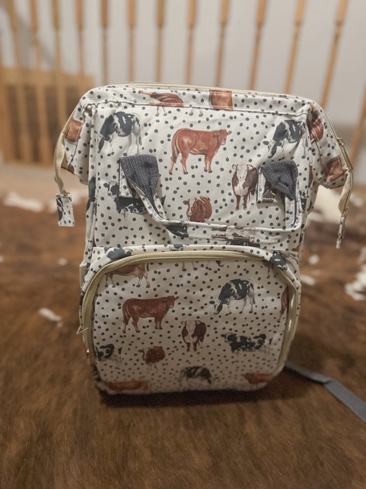 Cattle Diaper Bag / Backpack
