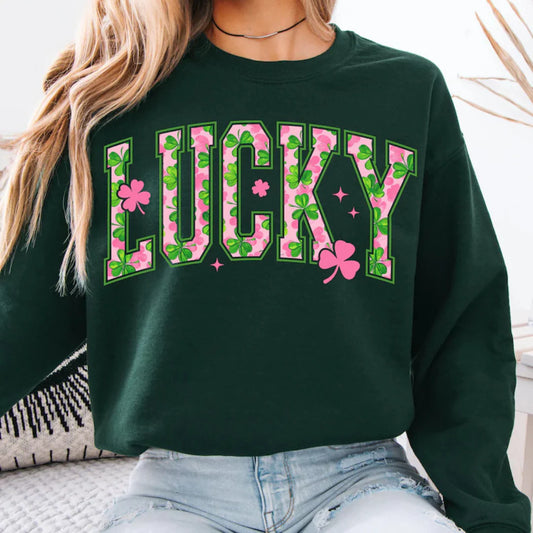 Lucky-Green and Pink