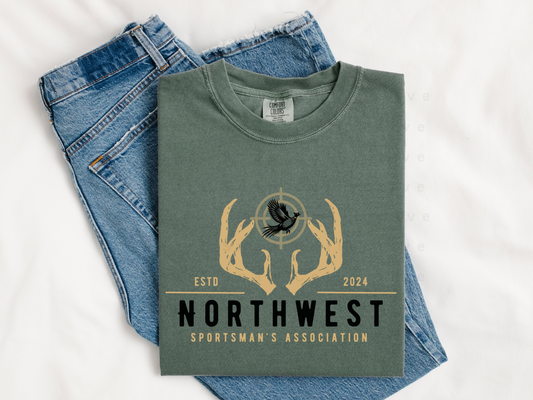 NWSA - Comfort Colos Tee -Moss