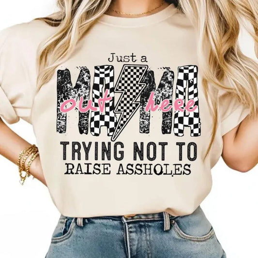 Trying not to raise as*holes