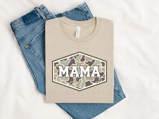 Retro Camo- Mama