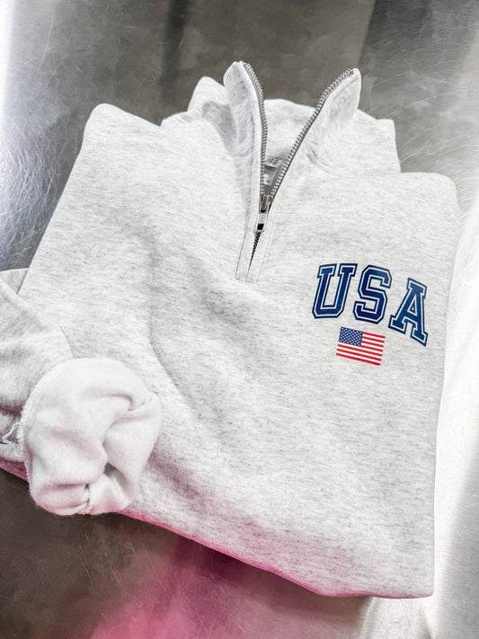 USA 1/4 Zip
